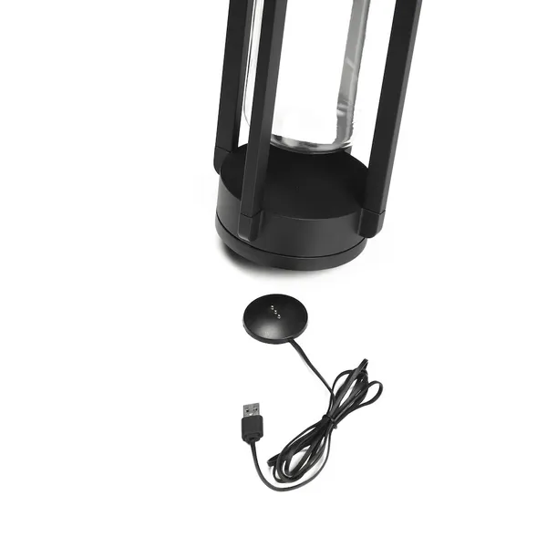 Otranto Bordlampe Bærbar Svart