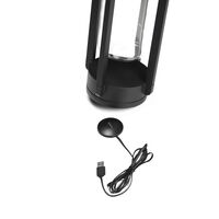 Otranto Bordlampe Bærbar Svart