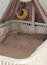 Bäddset 70x100 + 40x45 cm Jetty Beige
