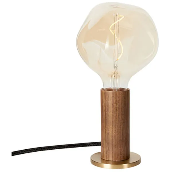 Knuckle Bordslampa Med Voronoi-I Ljuskälla Valnöt