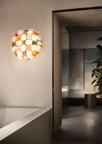 Mida Vegg-/Taklampe 50 cm Amber
