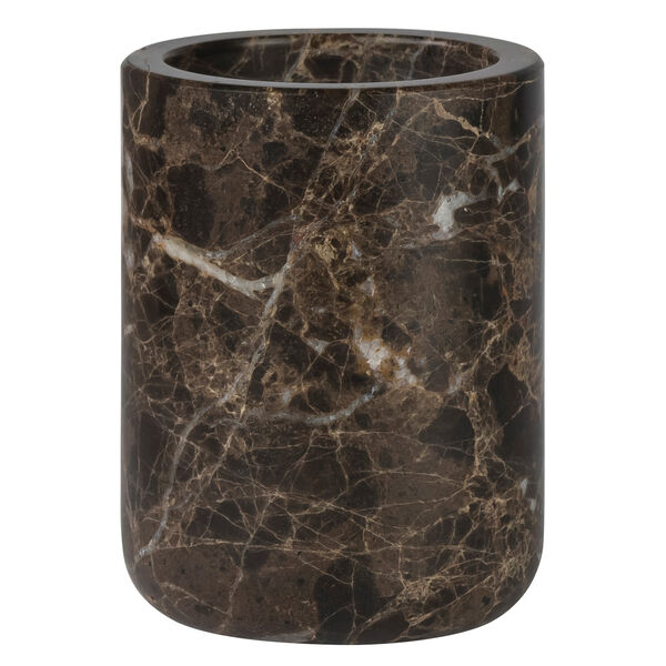 Marble Tandborsthållare Brun