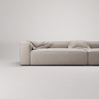 Grand Kuusipaikkainen Sohva Sandshell Beige