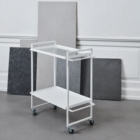 Bauhaus Rullvagn Vit
