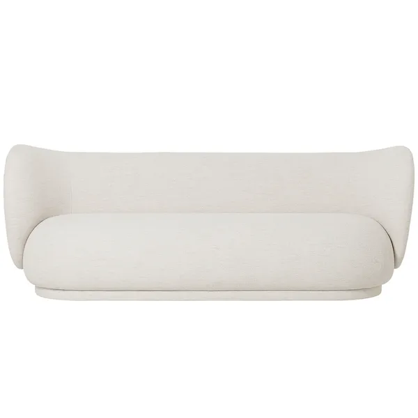 Rico Boucle 3-Seter Sofa Sand