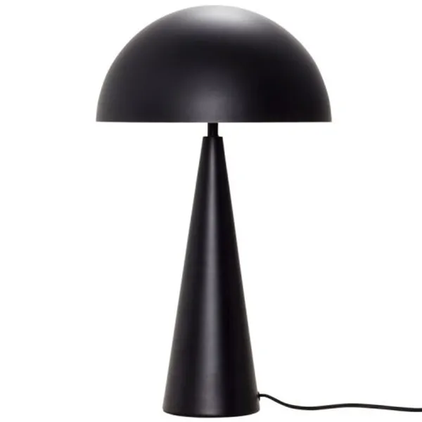 Mush Tall Bordlampe Sort