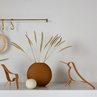 Woody Bird Dekorasjon 31 cm Eik