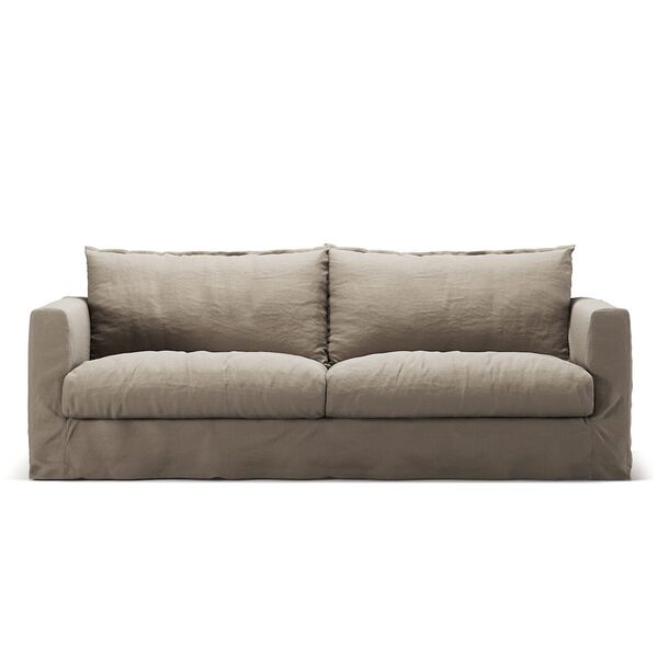 Stopning Til Le Grand Air Nou 3-seter Sofa Lin Savage Linen