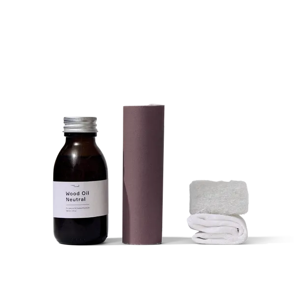 Vedligeholdelsessæt Træolie 100 ml Naturlig
