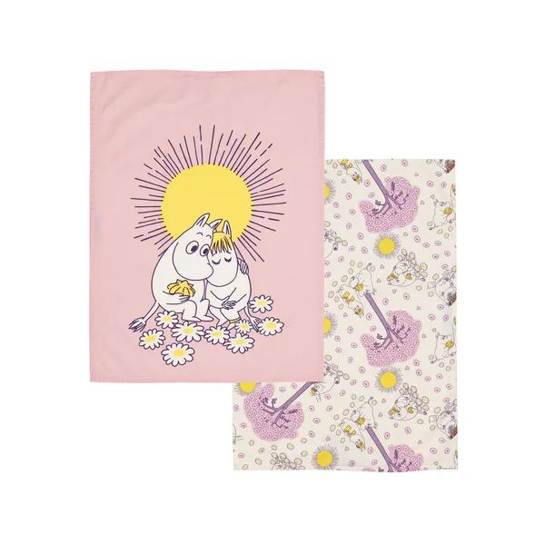 Moomin Kjøkkenhåndkle 50x70 cm Sweethearts