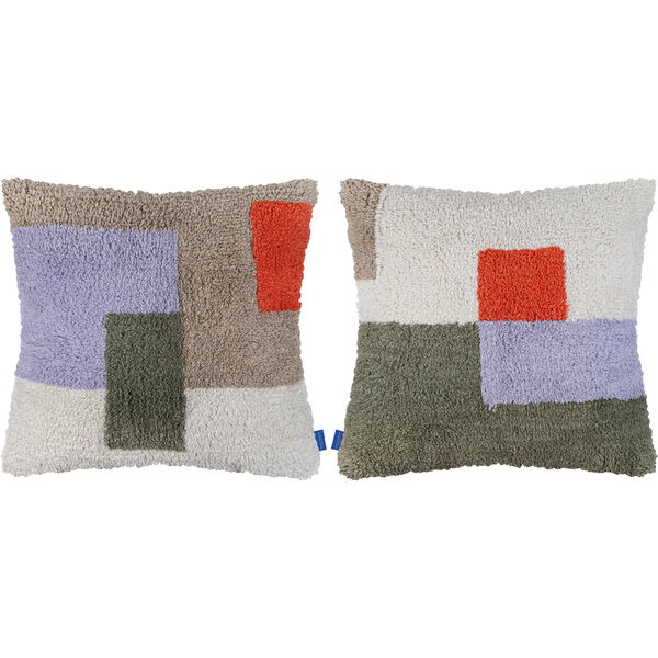 Brick Pudebetræk 50x50 cm Olivengrønt