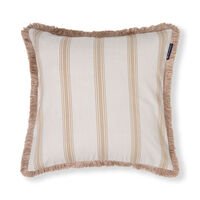 Pudebetræk Stribet 50x50 cm Beige