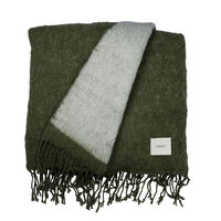 Filt 170x130 Vit / Grön