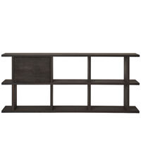 Kona Cabinet Insert For Bookcase 32x50 cm Dark stained Oak