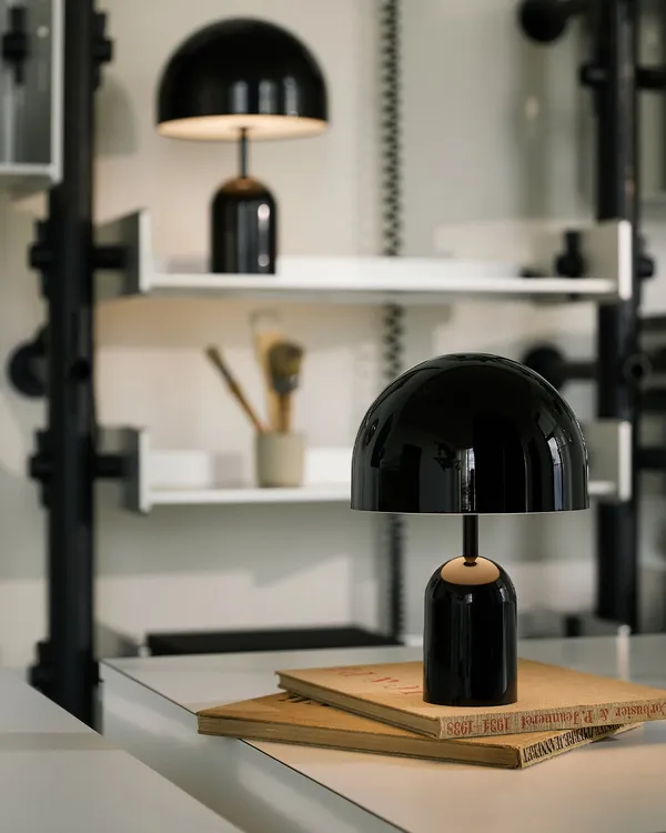 Bell Portabel Lampe Sort
