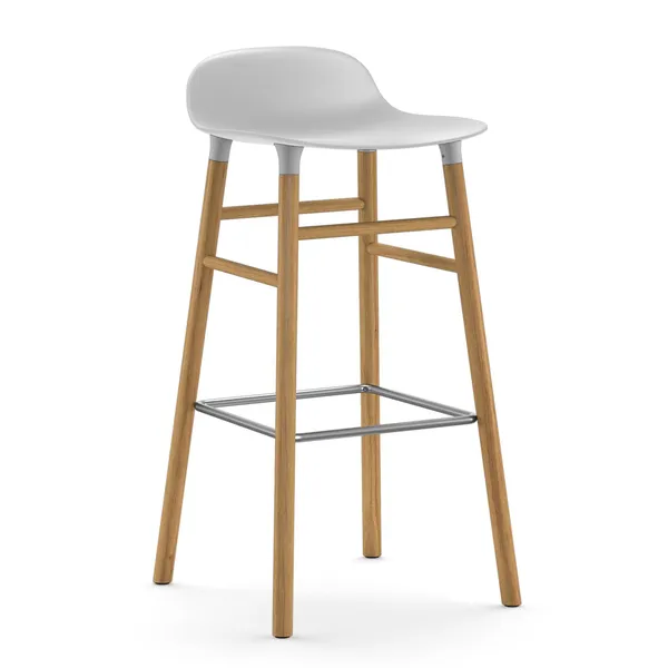 Form Barstol Ekben 65cm Vit