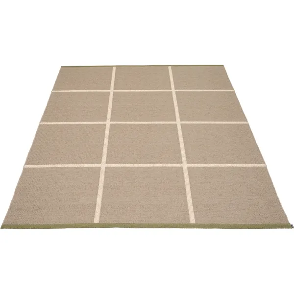 Criss Plastikmåtte Potato / Cream / Pine 180x260 cm