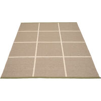 Criss Plastikmåtte Potato / Cream / Pine 180x260 cm