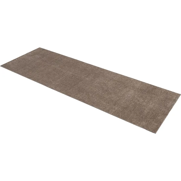 Unicolor Dørmåtte Sand / Beige 90x200 cm