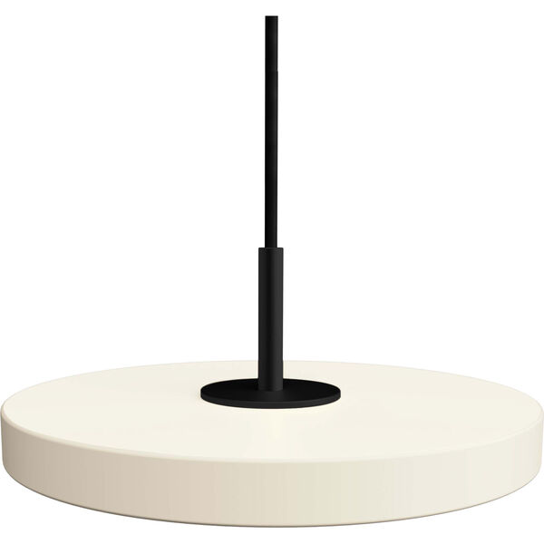 Asteria Micro Pendel Med Lysdæmper Pearl White