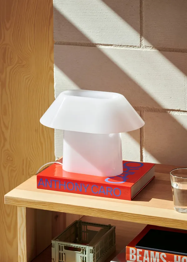 Drome Table Lamp Opal White