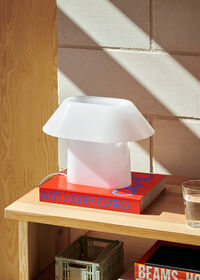 Drome Table Lamp Opal White