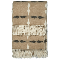 Tile Villahuopa 130x180 cm Musta / Valkoinen / Beige