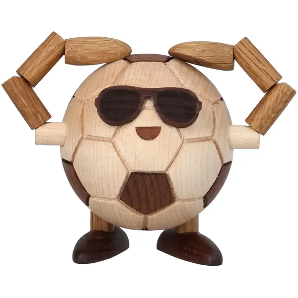 Billy Ball Trefigur Fotball (fotball) 7 cm