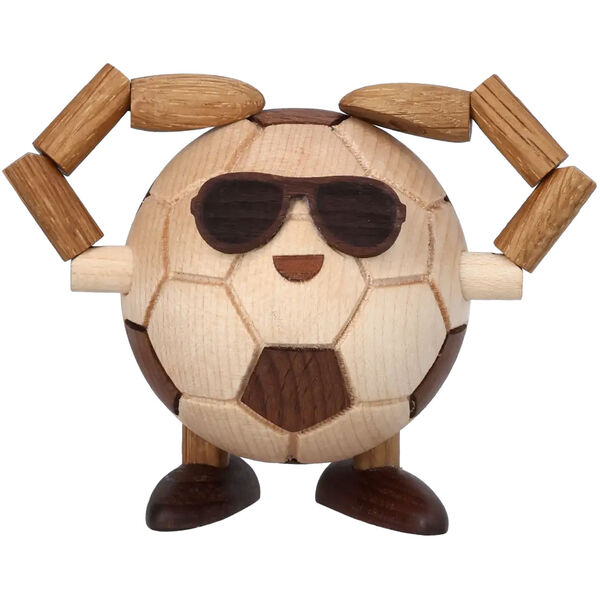 Billy Ball Trefigur Fotball (fotball) 7 cm
