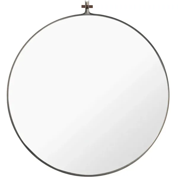 Dowel Peili Round Teräksenharmaa / Pähkinäpuu 70 cm