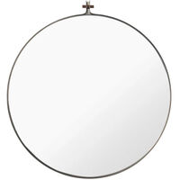 Dowel Peili Round Teräksenharmaa / Pähkinäpuu 70 cm