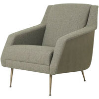 CDC.1 Loungestol Around Bouclé Dedar 141 / Antik Messing Fod