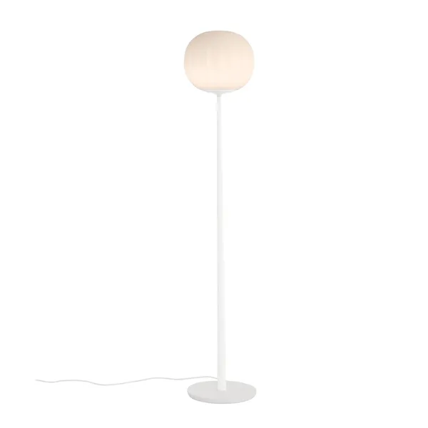 Lita Gulvlampe 30 cm Hvid / Opalglas