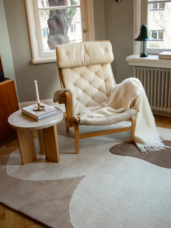 Poppy Ullmatta 180x270 cm Beige