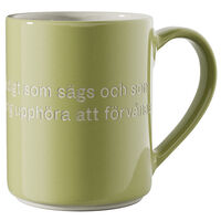 Astrid Lindgren Mugg Voj voj så mycket onödigt som sägs