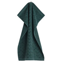 Jacquard Herringbone Pyyhe 50x70 cm Tartan Green
