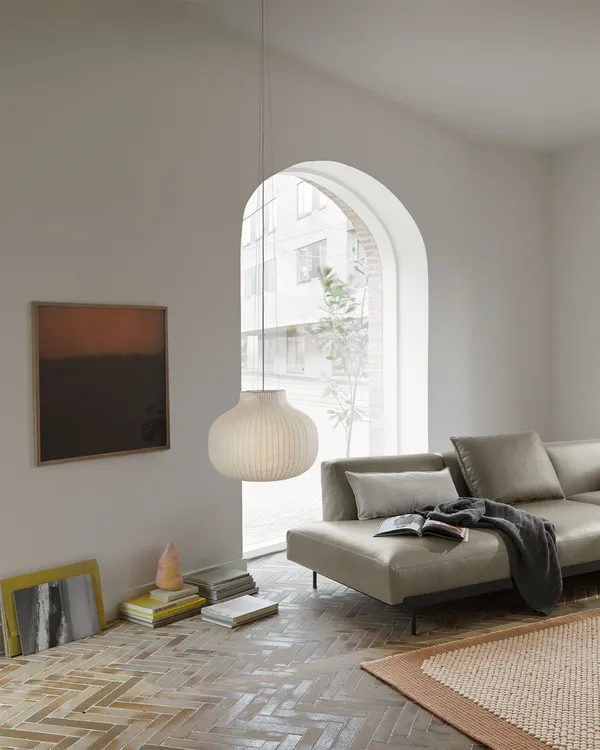 Strand Pendant Closed Ø45 White