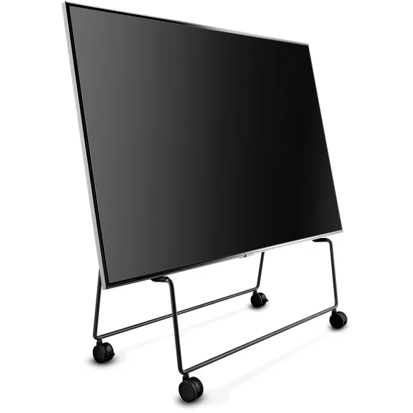 Carry Tv-Stativ Med Hjul Sort