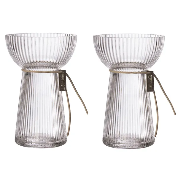 Lökvas Med Räfflad Struktur 15 cm 2-pack