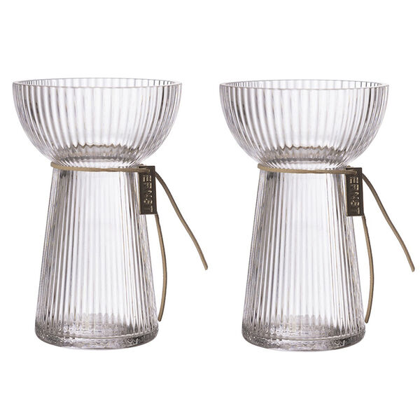 Lökvas Med Räfflad Struktur 15 cm 2-pack