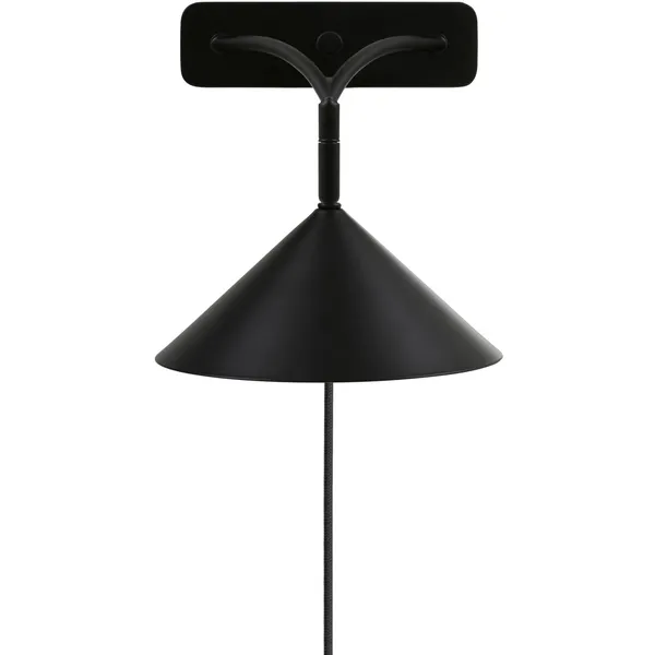 Curve Vegglampe Sort
