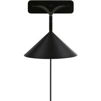 Curve Vegglampe Sort