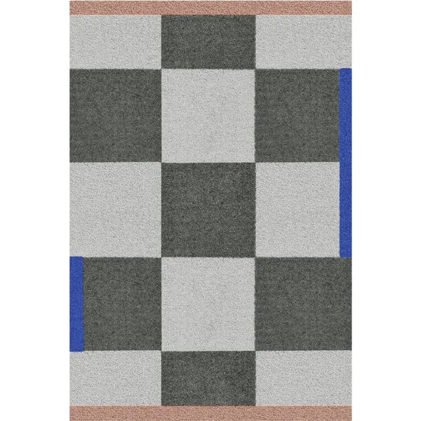 Square Muovimatto 55x80 cm Oliivinvihreä