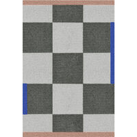 Square Muovimatto 55x80 cm Oliivinvihreä