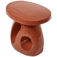 Amé Side Table Rust