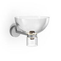 Nocturne Wall Lamp Bowl Silver