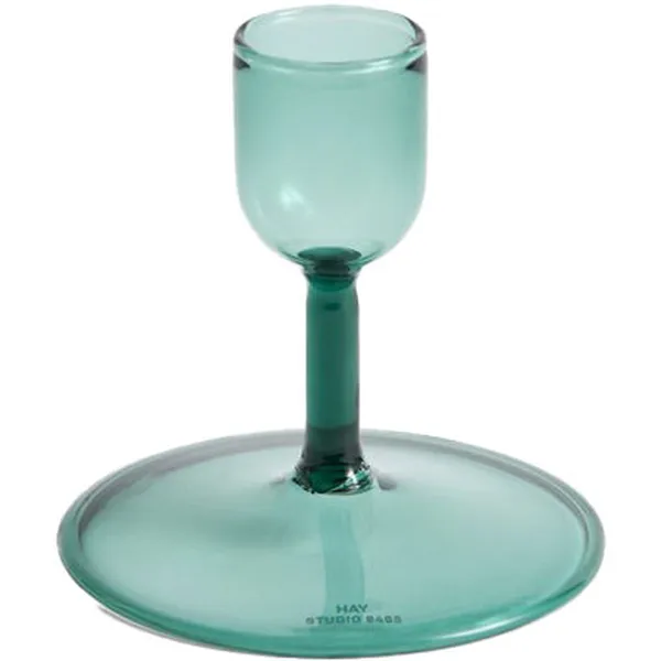 Tiny Candleholder Straight Aqua