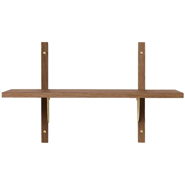 Sector Single Narrow Hylde 34x54 cm Røget Eg/Messing