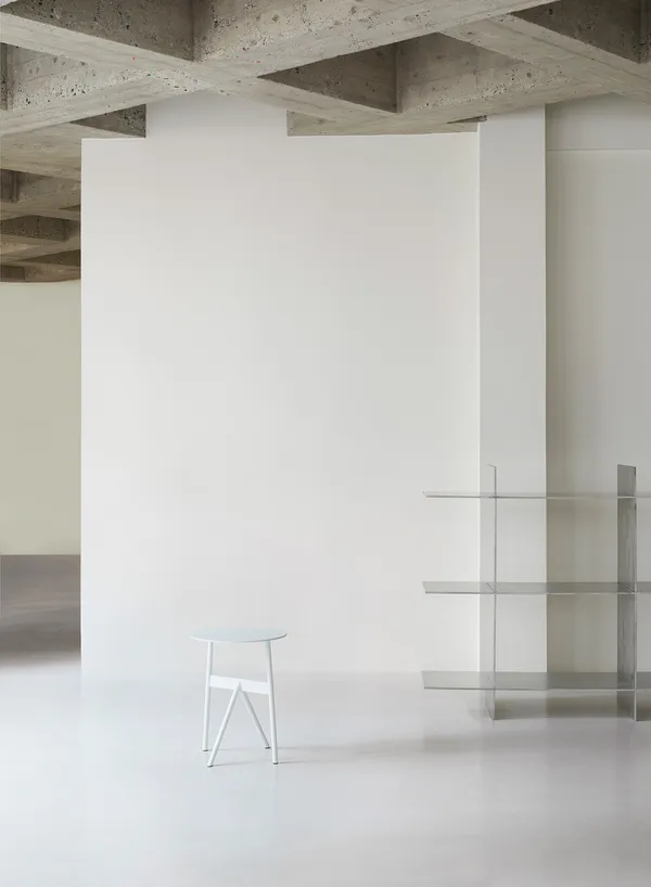 Stock Table Sidebord Hvit