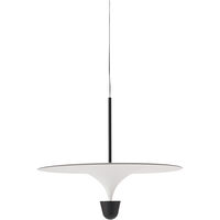 Kantarell Pendel 60 cm Svart / Vit